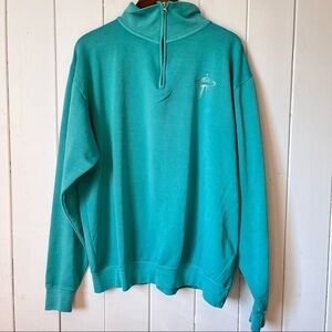 U.S. Vinatge Collection Upcycled Zip neck sweater. Size XL.